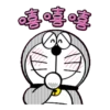 哆啦A夢黑白動圖 22