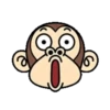 Funny monkey emoji  MOV 19