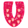 ABC Corazones Brillosos 26