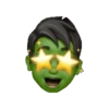 ● Memoji Boy Green 10