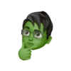 ● Memoji Boy Green 19
