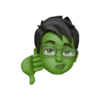 ● Memoji Boy Green 20