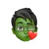 ● Memoji Boy Green 29