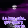 La luna sabe.. que quiero verte.