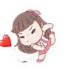 niña cute rosa ️ 9