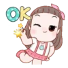 niña cute rosa ️ 12