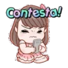 niña cute rosa ️ 13
