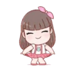 niña cute rosa ️ 22