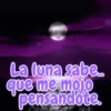 La luna sabe.. que me mojo pensandote.