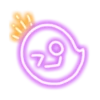 Halloween neón emojis 1 10