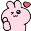 ️ Pink Rabbit heart  MOV 11