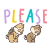 Chip 'n' Dale（手繪風超大文字篇） 13