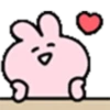 ️ Pink Rabbit heart  MOV 15