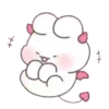 Cream puff bunny rabbit(2) 17