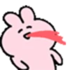 ️ Pink Rabbit heart  MOV 19