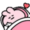 ️ Pink Rabbit heart  MOV 28