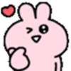 ️ Pink Rabbit heart  MOV 29