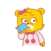 ️Mother yellow bear  MOV 19