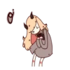 Cute girl with 3 eyes 10