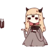 Cute girl with 3 eyes 11