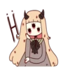 Cute girl with 3 eyes 16