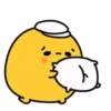 Cute egg yolk couple daily 12