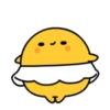 Cute egg yolk couple daily 14