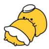 Cute egg yolk couple daily 15