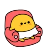 Cute egg yolk couple daily 19