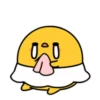Cute egg yolk couple daily 20