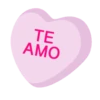 VALENTINES CANDY HEART ️ BLANCA AT 7