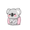 Cute koala's daily life 11