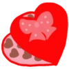 VALENTINES CANDY HEARTS BLANCA AT 11