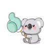 Cute koala's daily life 17