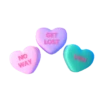 VALENTINES CANDY HEARTS BLANCA AT 26