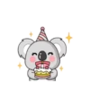 Cute koala's daily life 22