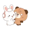 Cute Bear & Rabbit 12