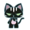 ️ gatito negrito mov 9