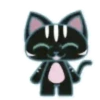 ️ gatito negrito mov 16