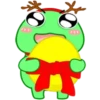 Frog & White Xmas      (Mov) 11