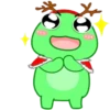 Frog & White Xmas      (Mov) 12