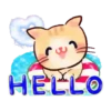 Cute cat in ️summer Mov 21