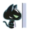 ️ gatito negrito mov 26