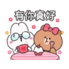 天竺鼠森森 x BROWN & FRIENDS 日常貼圖 11