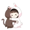 ️Rabbit girl and fox boy ️  MOV 10