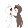 ️Rabbit girl and fox boy ️  MOV 14