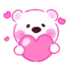 Cute pastel bear 19