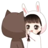 ️Rabbit girl and fox boy ️  MOV 19