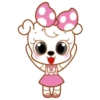 ️ Pink cute dog    MOV 17