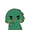 Grumpy dino 3  .MOV 23